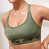 HKMX Soutien-gorge de sport The Crop Logo Level 1, Vert