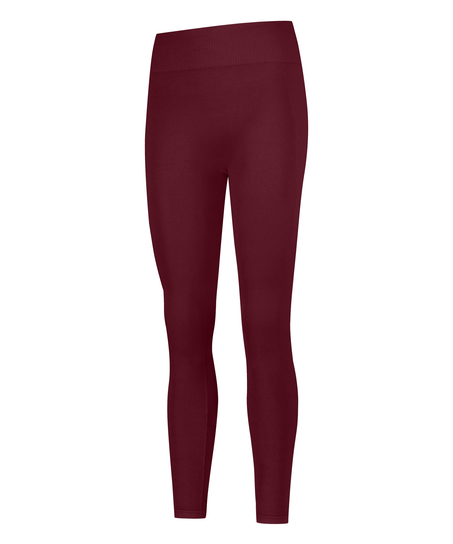 HKMX High waisted naadloze sportlegging, Rood