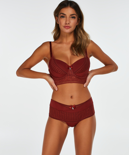 Voorgevormde longline beugel bh Winnie I AM, Rood