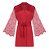Kimono Satin Lace, Rood
