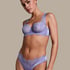 Soutien-gorge non-rembourré à armatures Charlie, Pourpre