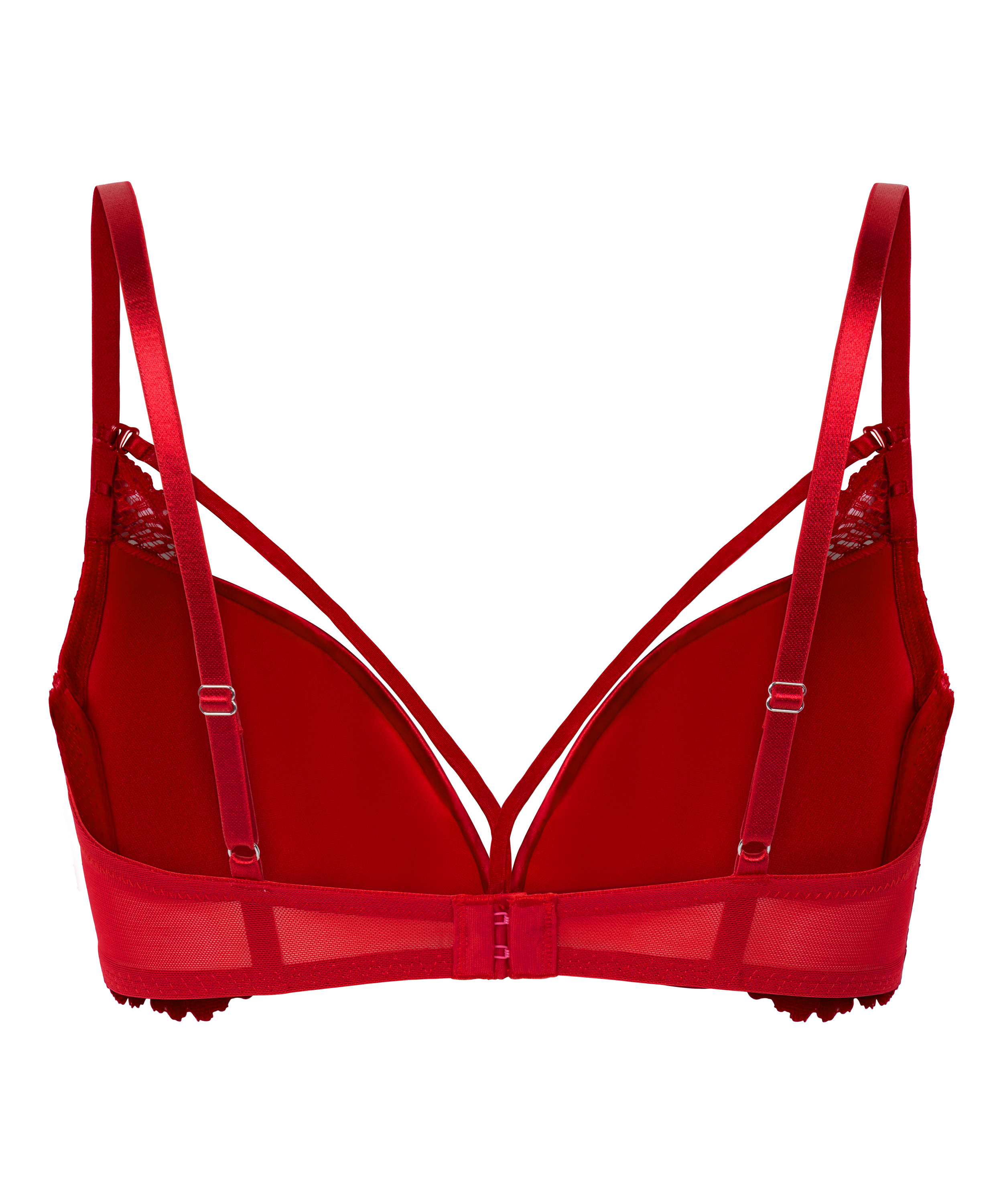 Soutien-gorge &agrave; armatures maximiseur pr&eacute;form&eacute; Whitney, Rouge, main