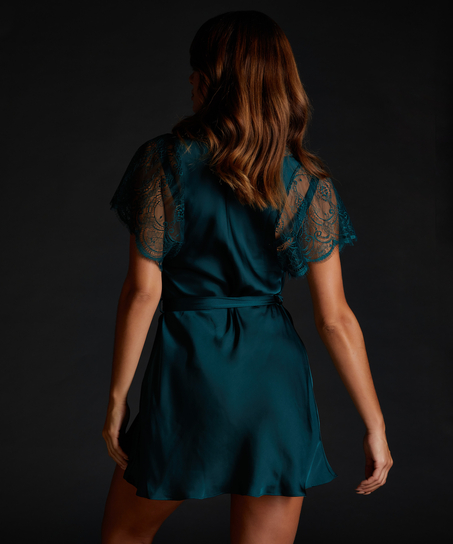 Kimono Satin Coco, Vert