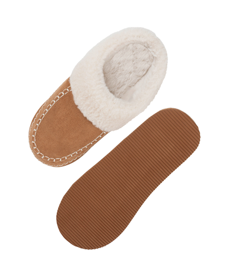 Pantoufles Iggy, Brun