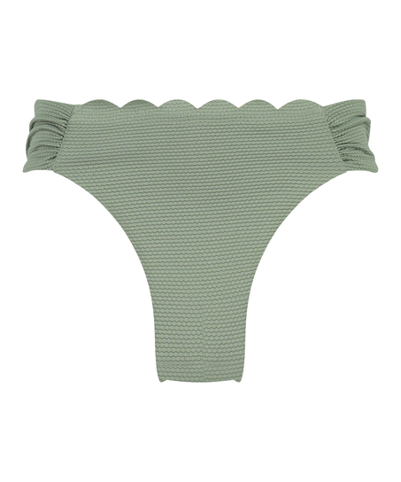Rio Bikinibroekje Scallop, Groen