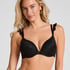Soutien-gorge à armatures préformé push-up Posie, Noir