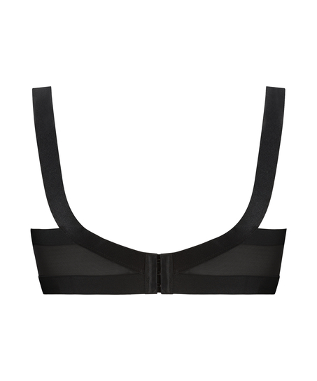 Niet-voorgevormde beugel bh Donna Sparkle, Zwart