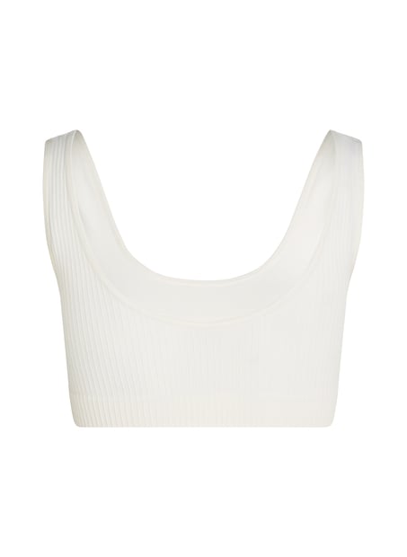 Bralette Scoop Dianne, Wit