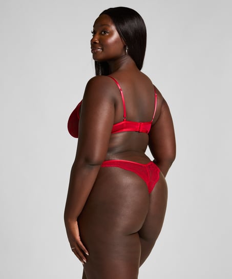 Soutien-gorge à armatures non-préformé Isabelle, Rouge