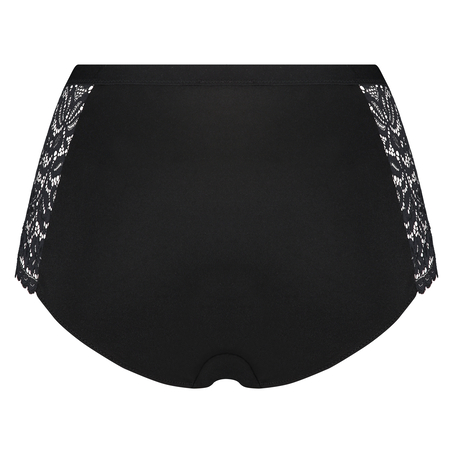 Maxi slip rio Rose, Zwart
