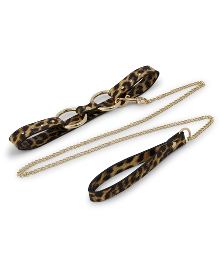 Private Choker Leash, Zwart