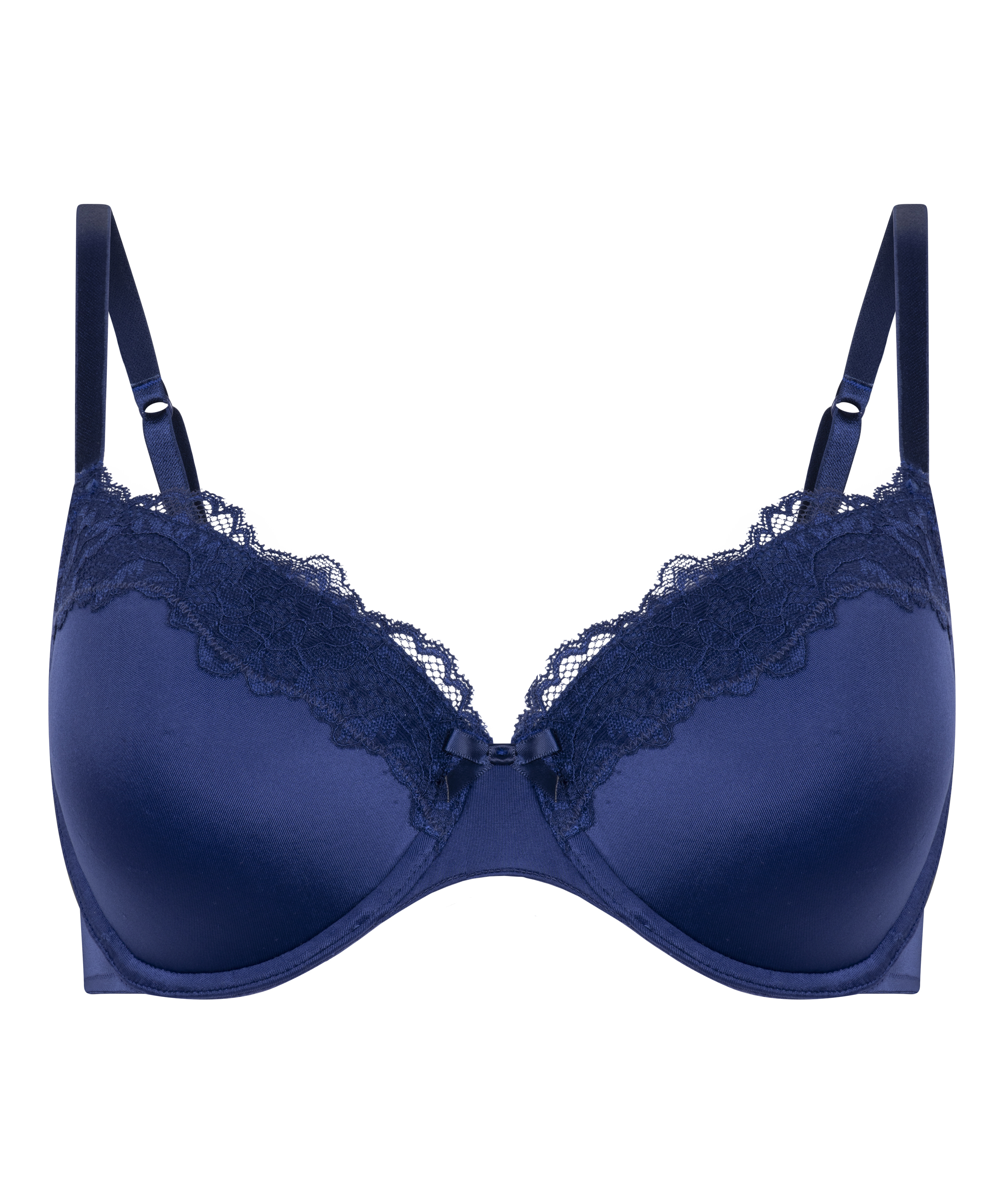 Voorgevormde beugel bh Lace & Shine, Blauw, main