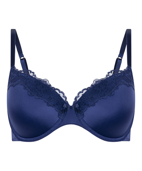 Voorgevormde beugel bh Lace & Shine, Blauw