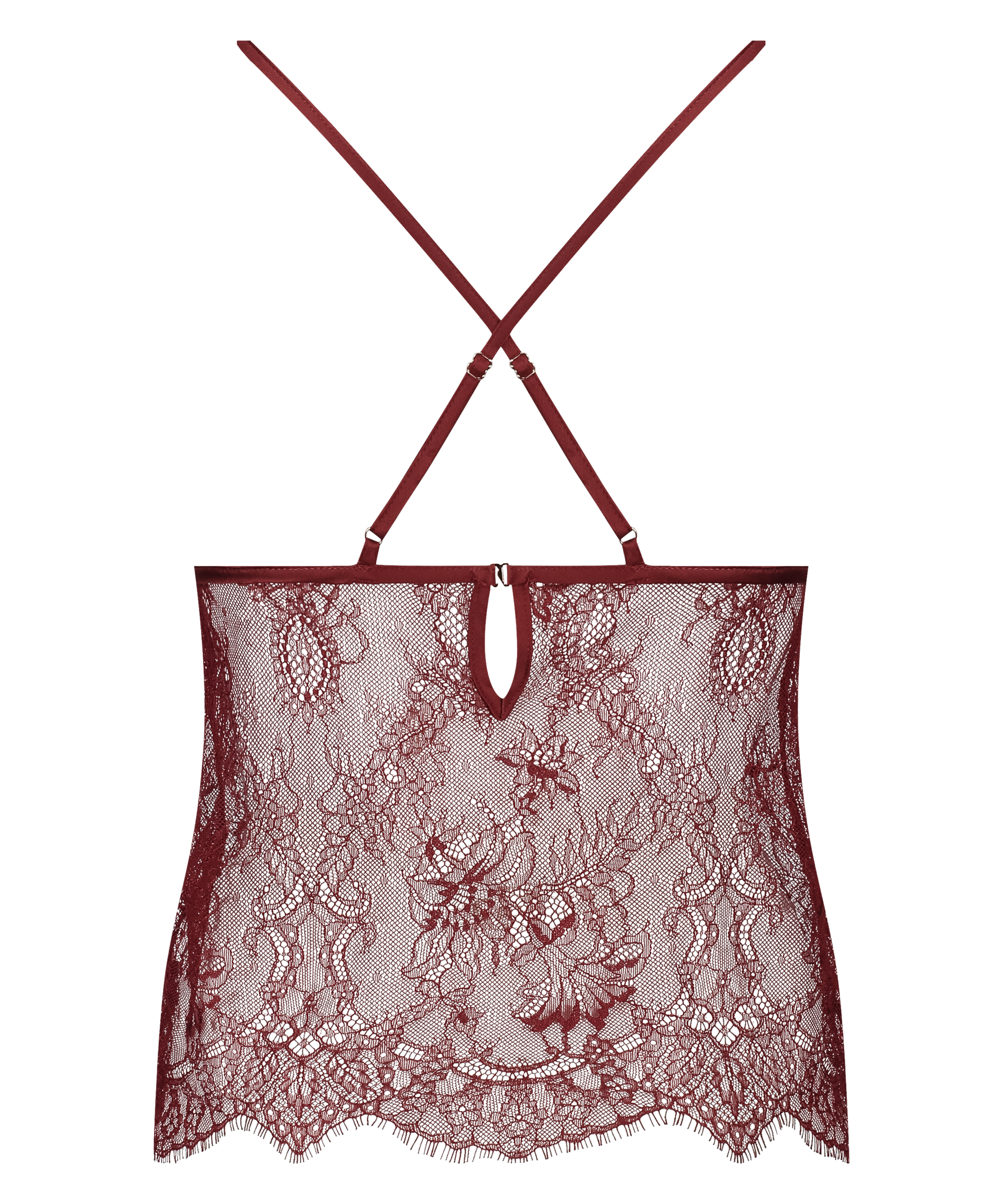 Cami Lace Delphine, Rood, main