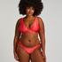 Triangel bikinitop Luxe, Rood