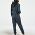 Onesie Velours, Blauw