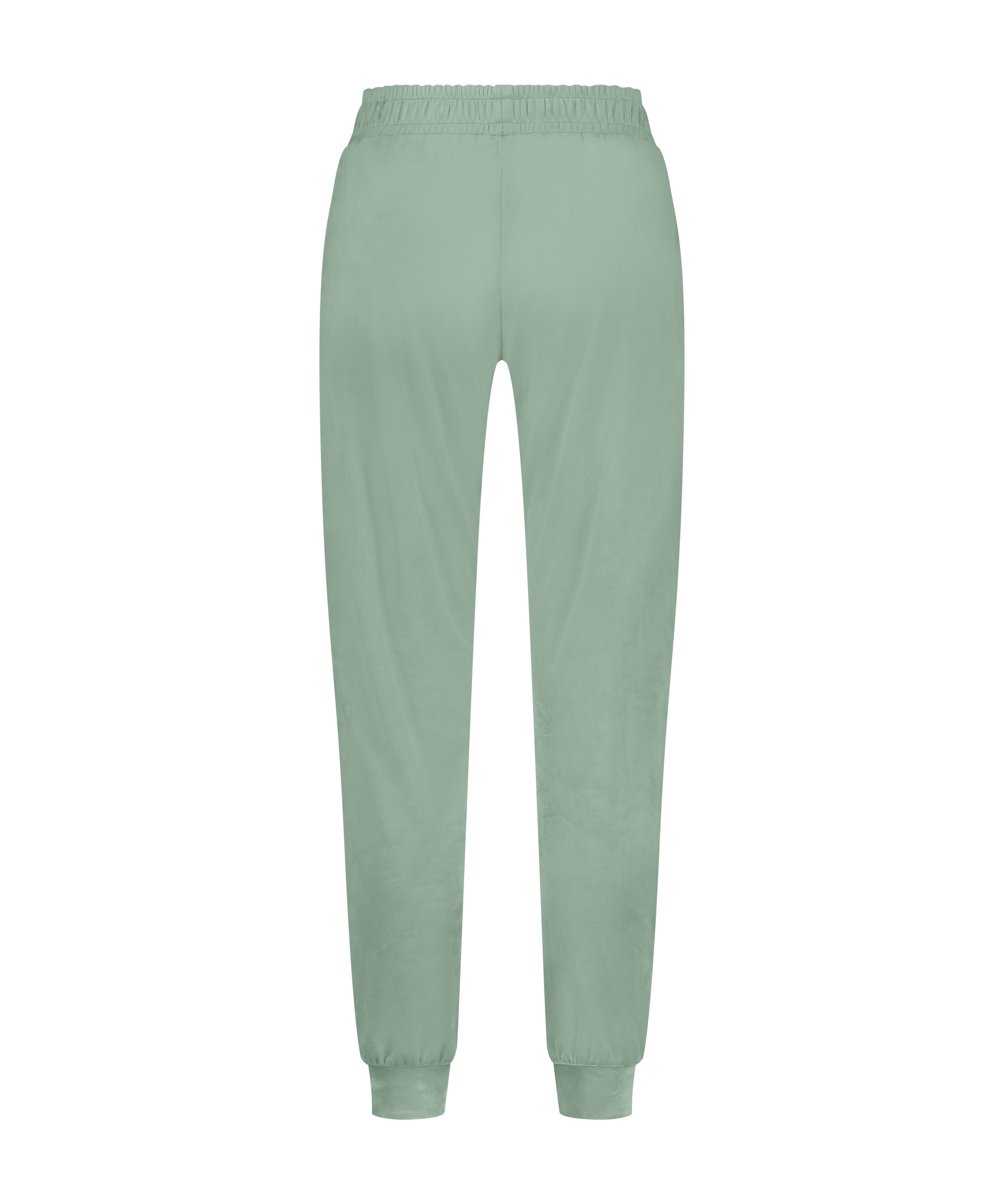 Joggingbroek Velours, Groen, main