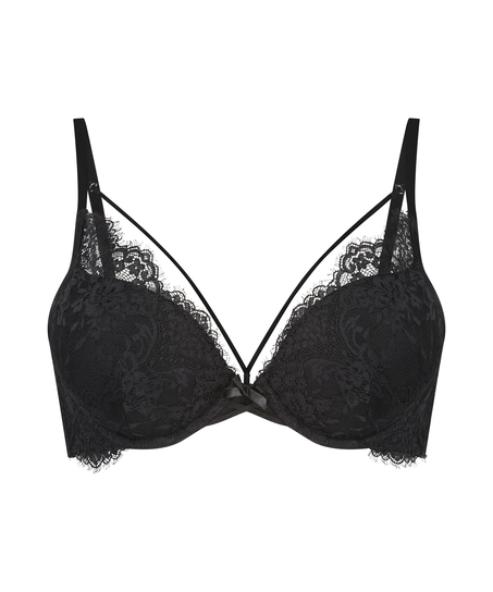 Soutien-gorge maximiseur à armatures préformé Arabella, Noir