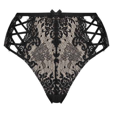 Hoge brazilian Cardi, Zwart