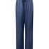 Pantalon Satin, Bleu