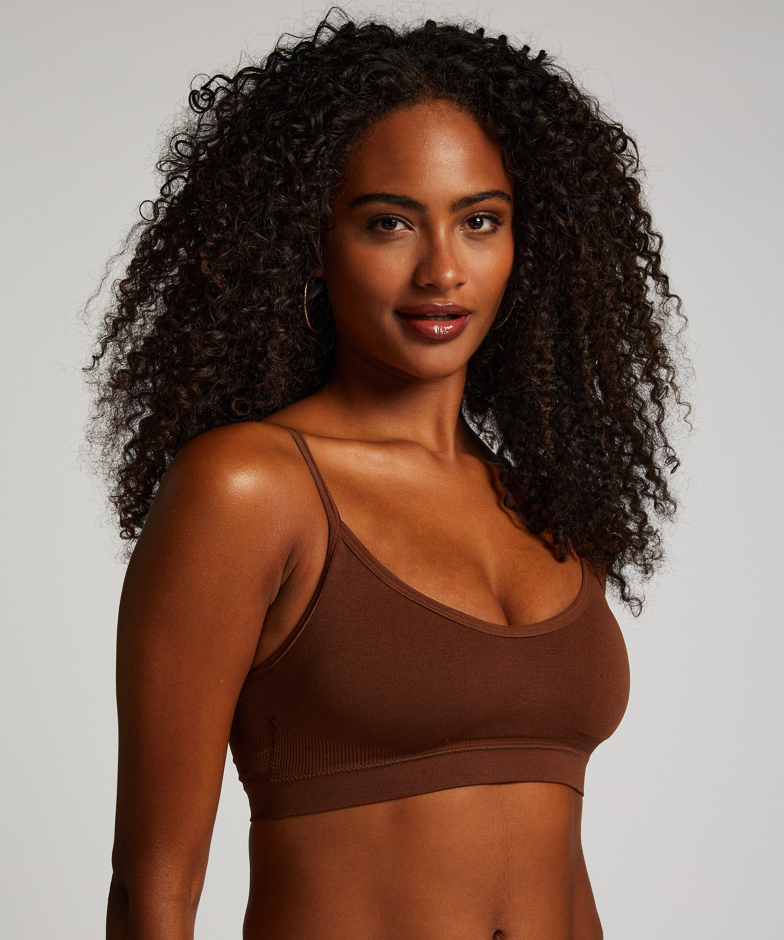 Strappy bralette, Rood