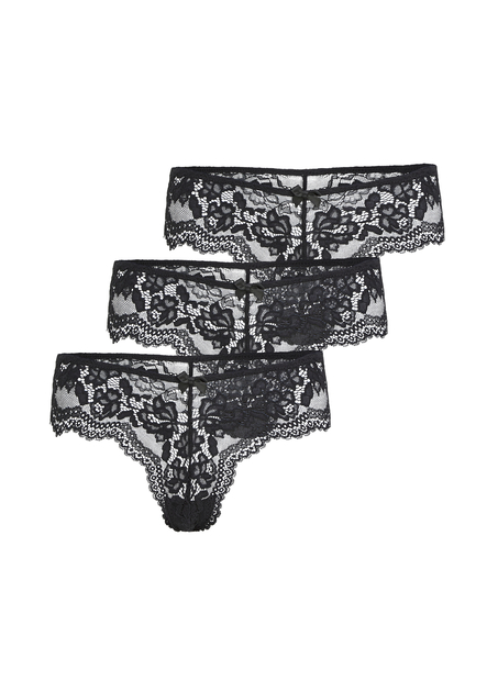 3-pack Brazilian Chelsea, Zwart