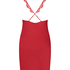 Slipdress Satin, Rood