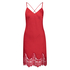 Slipdress Satin Lace, Rood