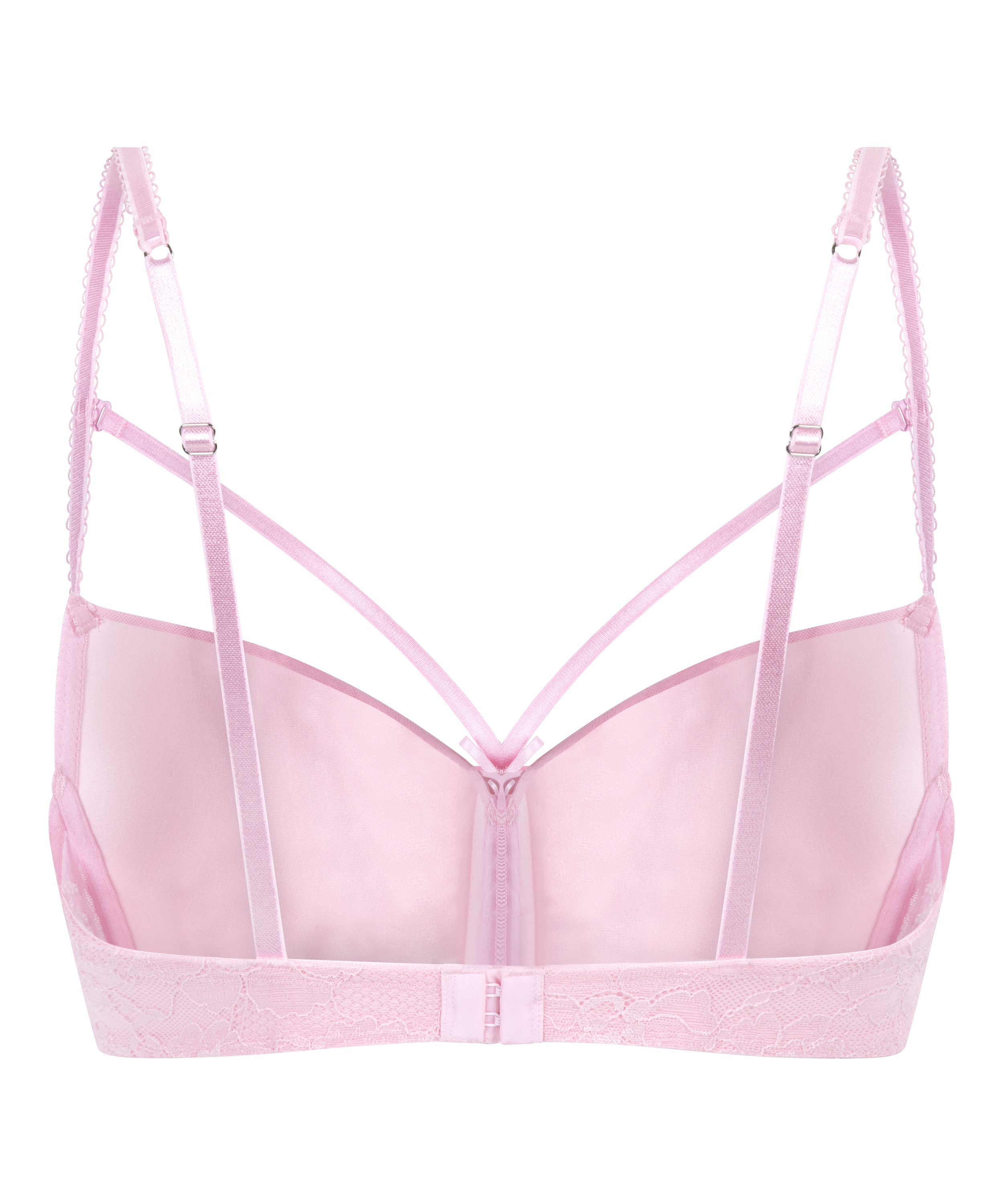 Soutien-gorge &agrave; armatures pr&eacute;form&eacute; Isadora, Rose, main