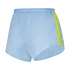 Short Satin Dentelle, Bleu