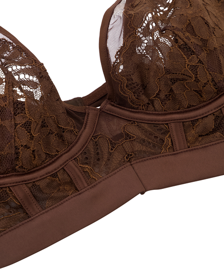 Soutien-gorge à armatures non préformé Indigo, Brun
