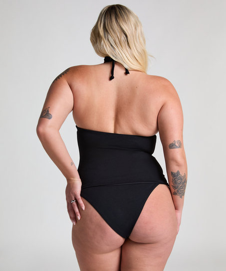 Slip de Bikini &Eacute;chancr&eacute;s Scallop, Noir