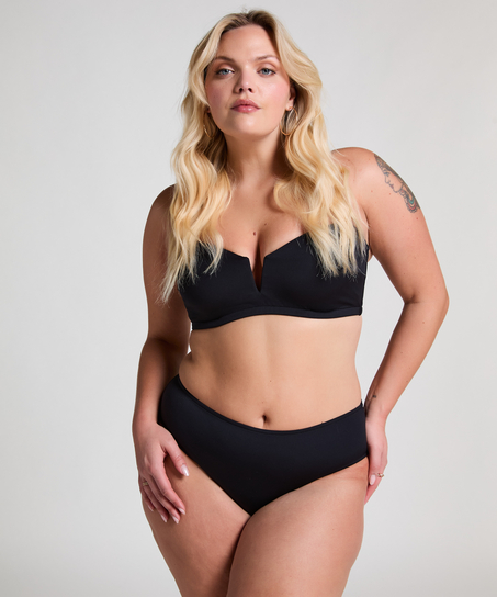 Neoprene Rio bikinibroekje, Zwart