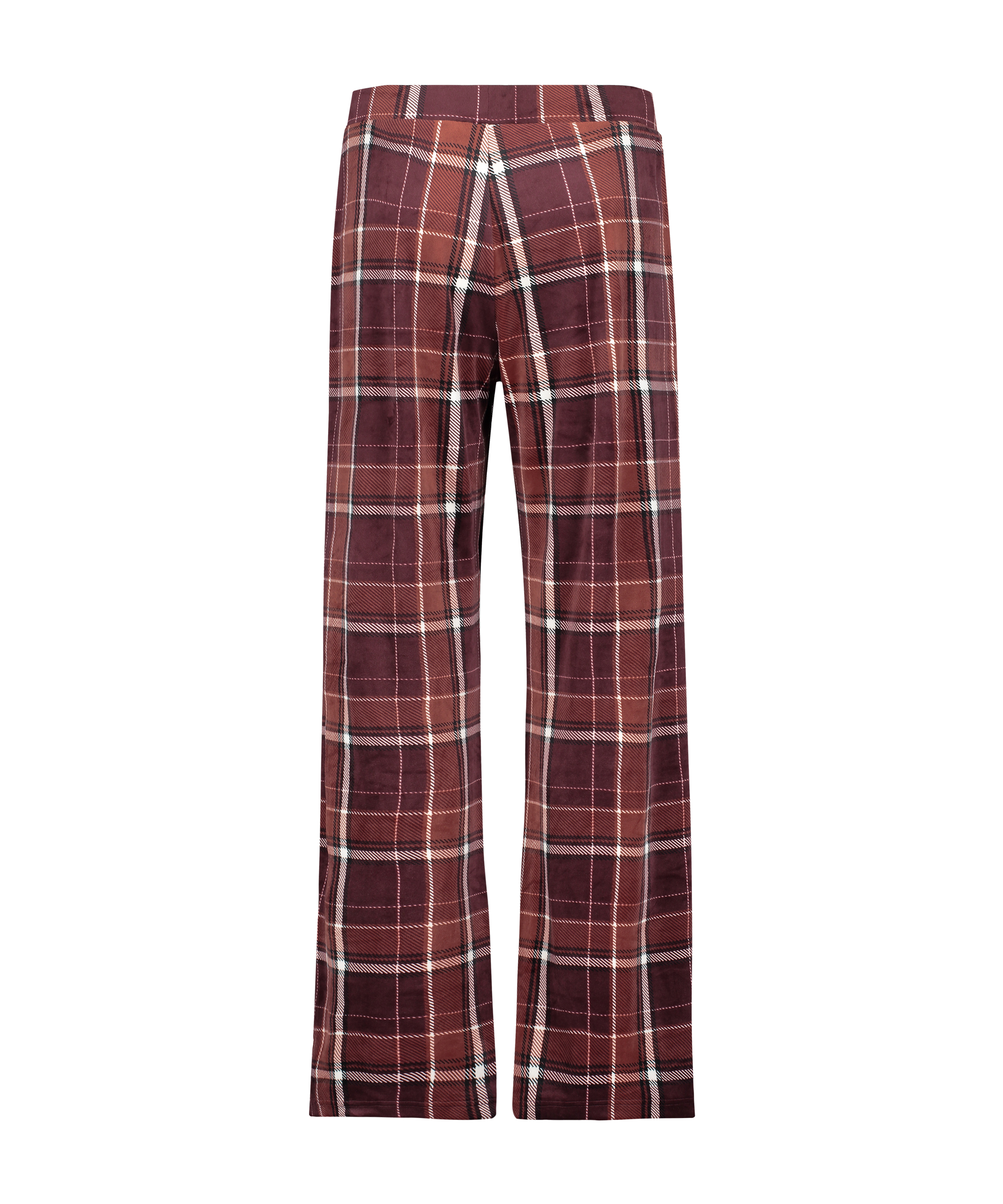 Tall Pantalon de pyjama Velours, Rouge, main