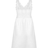 Slipdress Nora Lace, Wit