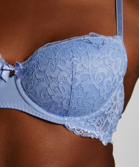 Voorgevormde beugel bh Marine, Blauw