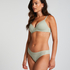Invisible brazilian Stripe mesh, Groen