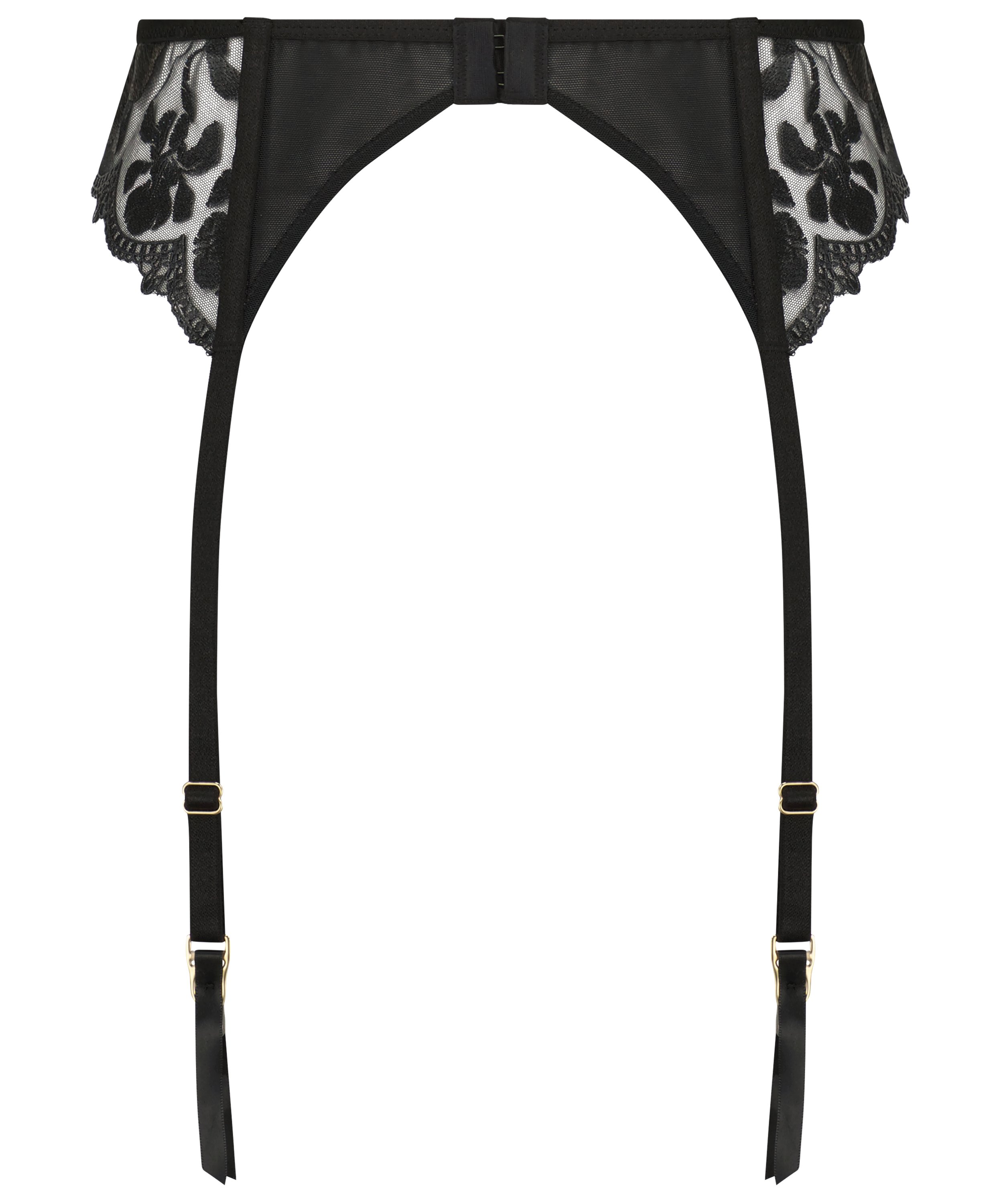 Jarretel Mila, Zwart, main