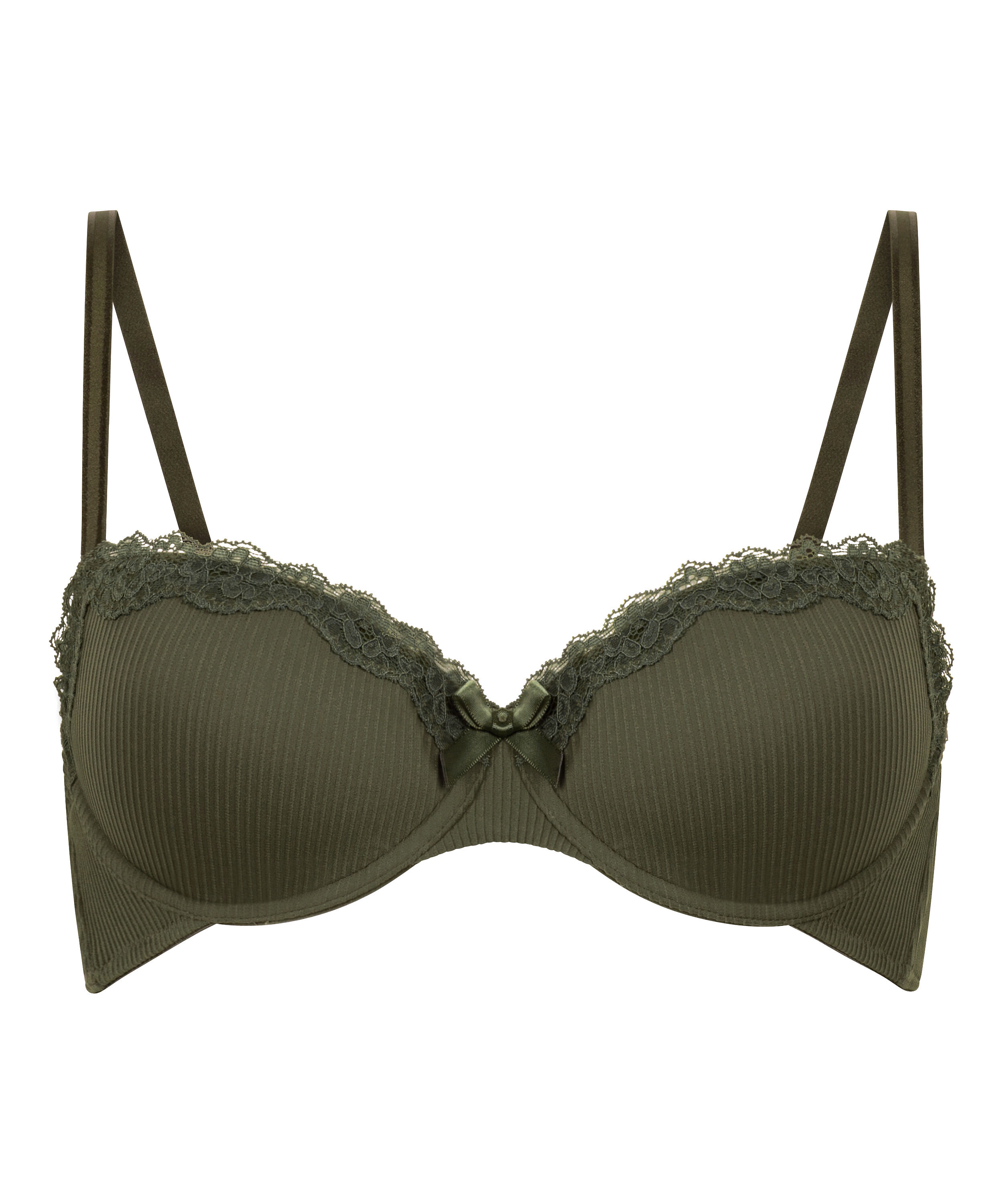 Soutien-gorge &agrave; armatures rembourr&eacute; Lola, Vert