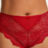 Hoog uitgesneden brazilian Heather Curvy, Rood