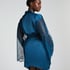 Kimono Satin, Bleu