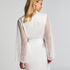 Kimono Satijn Bride, Wit