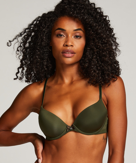 Soutien-gorge &agrave; armatures pr&eacute;form&eacute; Plunge, Vert