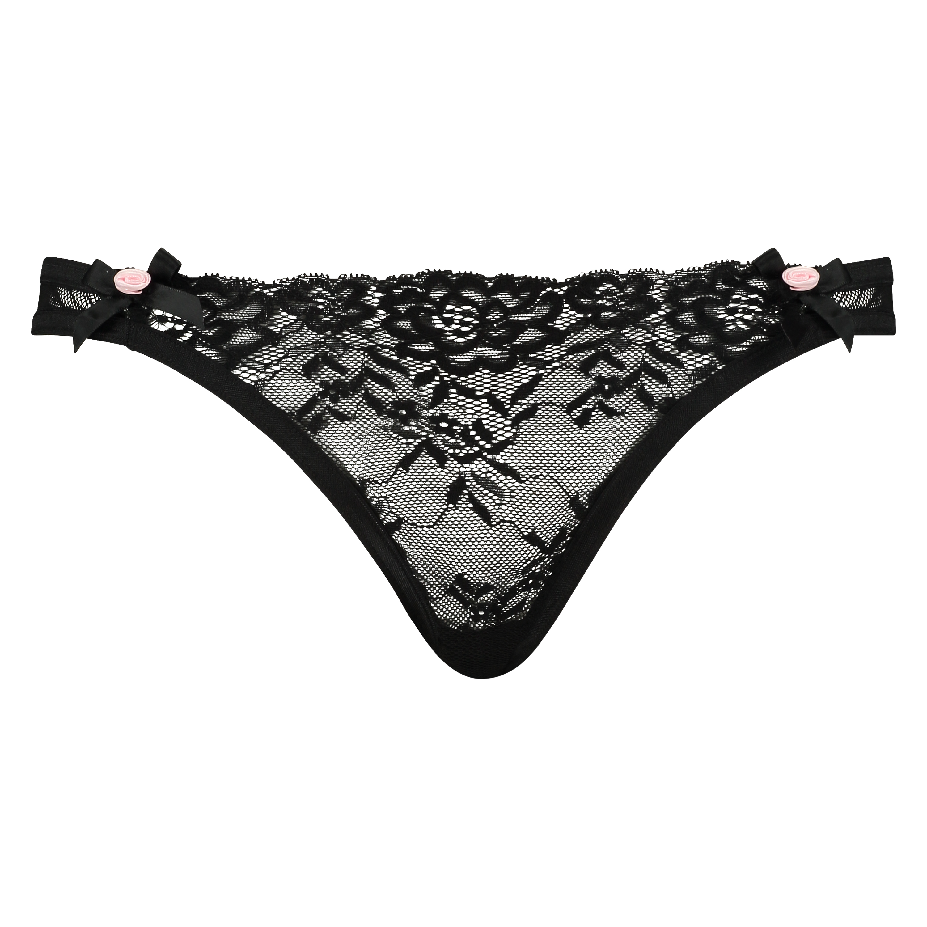 Knickers Cleo tanga, Noir, main