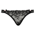 Knickers Cleo tanga, Noir