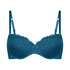 Soutien-gorge à armatures préformé Lace & Shine, Bleu