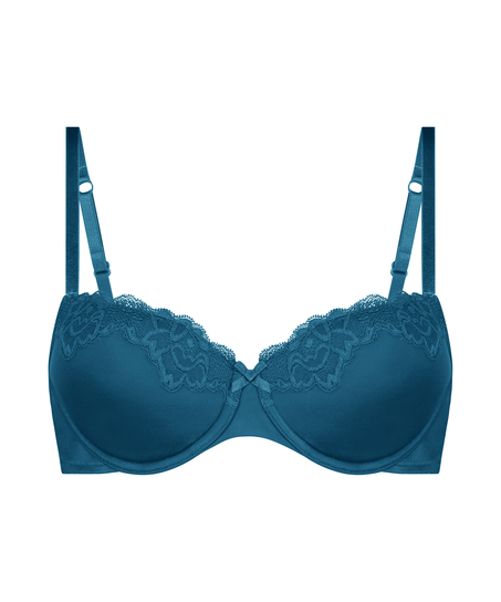 Soutien-gorge à armatures préformé Lace & Shine, Bleu
