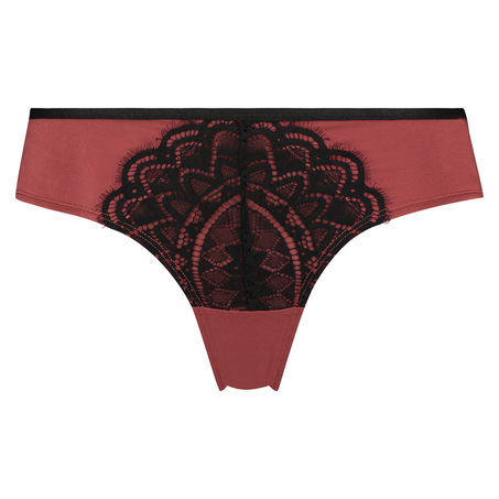 Slip brésilien Lina, Rouge