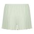Pointelle short, Groen