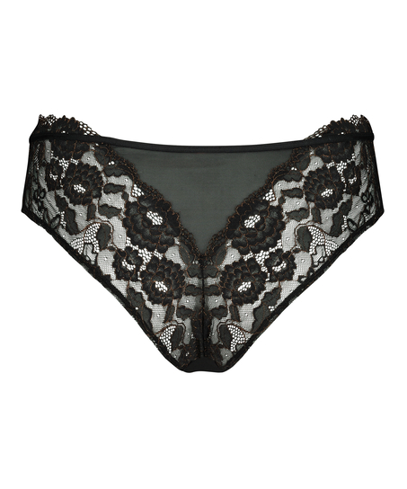 Hoge Brazilian Chloe Curvy, Zwart